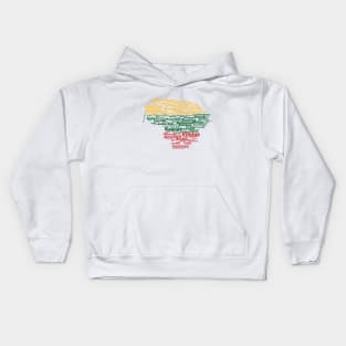 Lithuania on light background Kids Hoodie